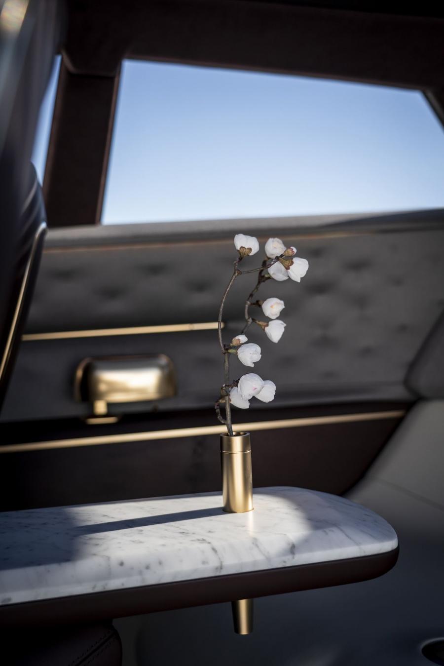 Детали интерьера Infiniti QX Inspiration 2019 года  (фото 131 из 159)